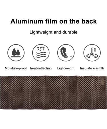 Widesea Portable Foam Sleeping Pad for Camping & Hiking - Waterproof & Moistureproof - Grey - Buy Online on GoSupps.com