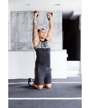 Everlast FIT Heavy Power Cable - Premium Latex 20 lbs Resistance Ideal for Home Gym Strength Training Recovery and Full-Body Workouts Door Anchor & Carry Bag Included Home Fitness Exercise Gear - Buy Online on GoSupps.com