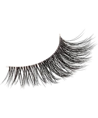 KISS Lash Couture Luxtension False Eyelashes 'Strip 03 Classic' 14 mm Includes 1 Pair Contact Lens Friendly Easy to Apply Reusable Strip Lashes - Buy Online on GoSupps.com