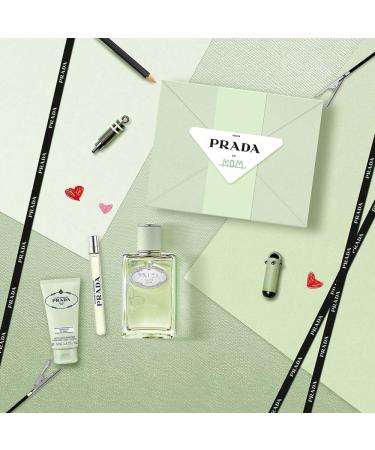 Prada Infusion d'Iris 3-Pcs Gift Set (Eau de Parfum Spray 3.4 Fl Oz + Body Lotion 1.7 Fl Oz + Eau de Parfum 0.34 Fl Oz) - Buy Online on GoSupps.com