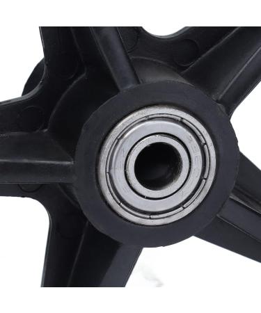 Wheelchair Wheels 6in Solid Wheel Non Slip Stable Operation 5 Hole 608ZZ Bearing for Rollators for Walkers - Buy Online on GoSupps.com
