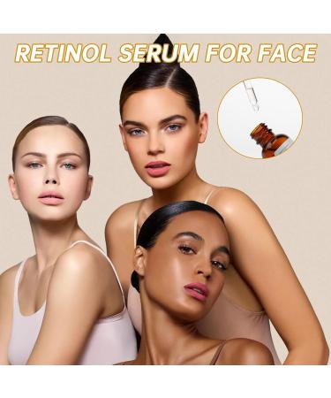 Buy Retinol 1% in Squalane Serum - 30ML Moisturizing Face Serum for Fine Lines & Acne - Best for Dry Skin - Buy Online on GoSupps.com