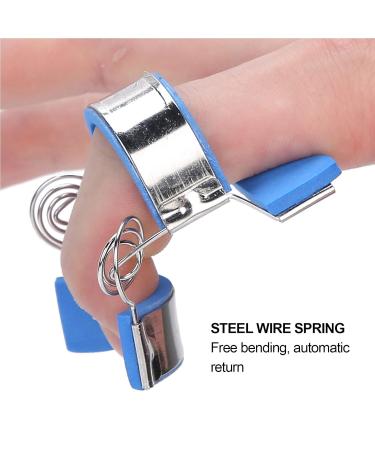Adjustable Finger Splint & Joint Support - Comfortable Stainless Steel Rehabilitation Trainer for Finger Recovery - Buy Online on GoSupps.com