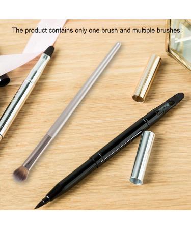 Guvkeug New Brushes Champagne Makeup Brushes For Foundation Powder Blush Eyeshadow Concealer Lip Eye Cosmetics #9 - Buy Online on GoSupps.com