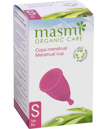 Masmi Menstrual Cup Small | Medical TPE Hypoallergenic Eco-Friendly Silicone & Latex Free - Buy Online on GoSupps.com