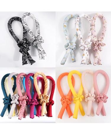HMMJ Heatless Curlers for Long Hair Heatless Curling Rod Headband You Can To Sleep In Overnight Silk Heatless Curls Headband for Natural Hair Curling Ribbon for Hair (Color : 16) - Buy Online on GoSupps.com