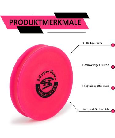 Hyperspin Mini Fundbee - Colorful Silicone Throwing Plate for Outdoor Fun | Flies Over 60 Meters - Perfect Travel-Friendly Sport Toy - Buy Online on GoSupps.com