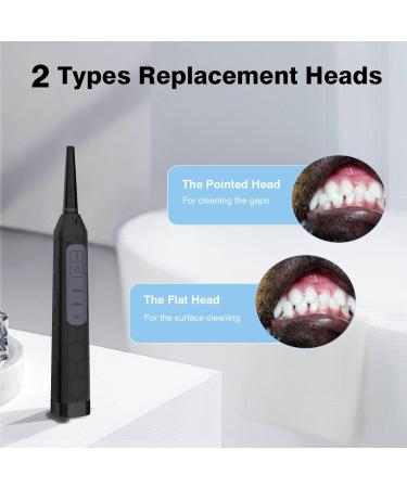 Dog Teeth Cleaning Tools with LED Light 3 Modes Dog Plaque Tartar Remover for Teeth Detachable Teeth Cleaning Kit for Dogs Cats Grey - Buy Online on GoSupps.com