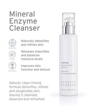 Kerstin Florian Clarifying Mineral Enzyme Cleanser | Gentle Face Wash & Hydrating Body Wash for All Skin Types | 6.8 fl oz - International Shipping Available - Buy Online on GoSupps.com