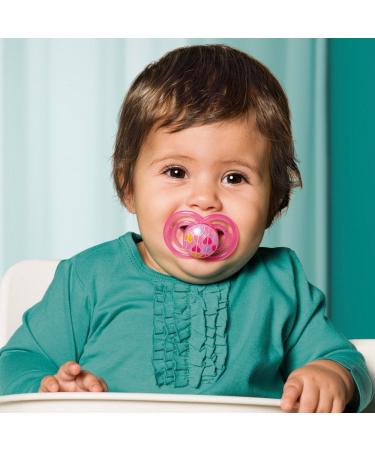 MAM Perfect Day Pacifier for Girls - Silicone 6+ with Adjustable Clip It! Fashion Pacifier Strap - Washable & Stylish - Buy Online on GoSupps.com