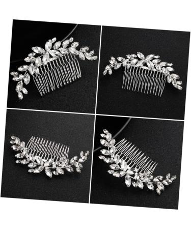 DOITOOL 1pc Bridal Comb Hair Jewels for Women Hair Combs for Women Accessories Wedding Hair Clip Bridal Hair Comb Hair Claw Clips for Women Faux Buns Decorate Alloy Bride Dress - Buy Online on GoSupps.com