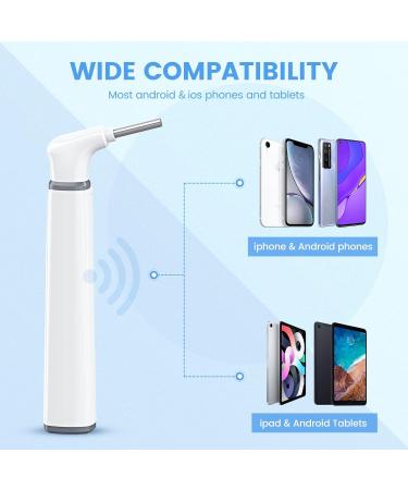 ScopeAround Otoscope with Ear Wax Removal Tool - 3.9mm WiFi Ear Scope Camera Kit with 6 LED Lights for Ear Cleaning - Includes 9 Speculums, 4 Ear Picks, and Q-Tips - Buy Online on GoSupps.com