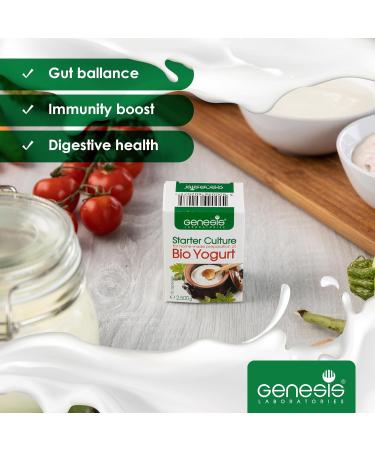 Buy Bulgarian Organic Yoghurt Starter Culture - Homemade Natural & Organic for Up to 50 Liters - Buy Online on GoSupps.com