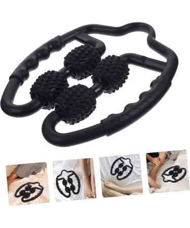 OHPHCALL 1STK Roll Massage Muscle Scooter for Athletes | Foam Roller Massage Stick for Muscle Relief | Anti-Rolling Arm Roll for Fasciitis & Full Body Fitness - Buy Online on GoSupps.com