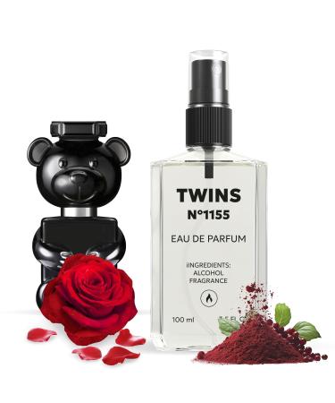 TWINS Impression of Toy Boy | Perfume for Men Eau de Parfum | No.1155 | 3.4 Fl Oz / 100 ml Mos Toy Boy 2 Impression
