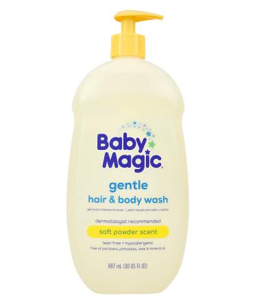 Baby Magic 2 In 1 Baby Wash & Shampoo, Calendula & Coconut, Calendula Oil & Coconut Oil, 30 Fl Oz