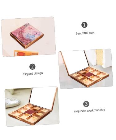 Buy FOMIYES Quicksand Eyeshadow Palette - Empty Makeup Tray for Custom Eyeshadow Designs | International Shipping - Buy Online on GoSupps.com