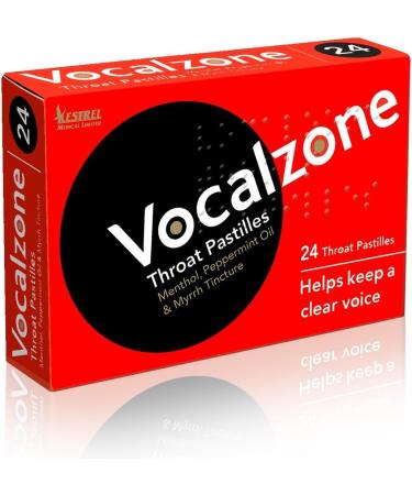 Vocalzone Pastilles - Natural Throat Relief for Singers and Speakers - Buy Online on GoSupps.com