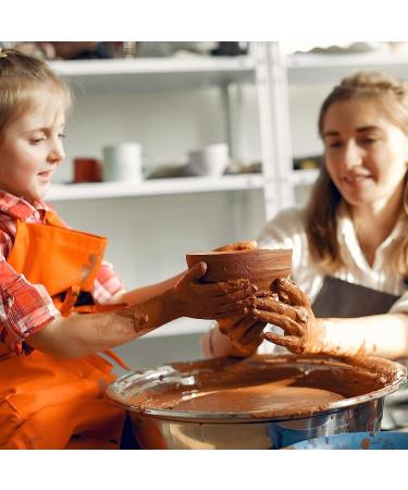 Deouss 5 lbs Low Fire Pottery Clay - Terra Cotta  Cone 06. Earthware Potters Throwing Clay. Ideal for Wheel Throwing  Hand Building  Firing and More  Pottery Clay for Sculpting  Beginners  and Advance - Buy Online on GoSupps.com