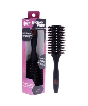 Wet Brush Straighten & Style Round Brush - for All Hair Types - A Perfect Blow Out with Less Pain  Effort and Breakage - Open Barrel Design For High Speed Drying In Less Time - Buy Online on GoSupps.com
