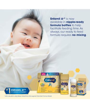 Enfamil A+ Baby Formula Value Pack Powder Refill DHA (a type of Omega-3 fat) to help support brain development Age 0-12 months 992g Pack of 4 - Buy Online on GoSupps.com
