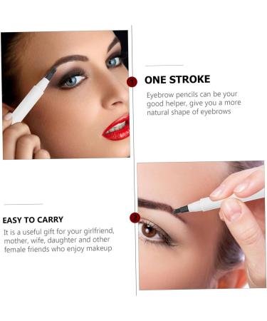 SOESFOUFU 4pcs Four Forked Eyebrow Pencil Microblading Eyebrow Pencil Cosmetic Finger Holder Protector Abs - Buy Online on GoSupps.com