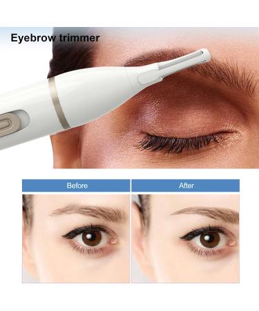 Dioche 5 in 1 Electric Hair Trimmer for Women - Rechargeable Low Noise Washable Clipper with 5 Heads for Eyebrows Nose and Face - International Shipping Available - Buy Online on GoSupps.com