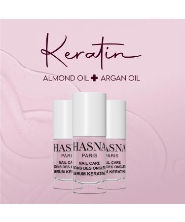  HASNA COSMETICS HASNA PARIS - Repairing Nail Treatment - Strengthens and repairs your nails - Enriched with Argan oil - Easy to apply - 6ml - Buy Online on GoSupps.com