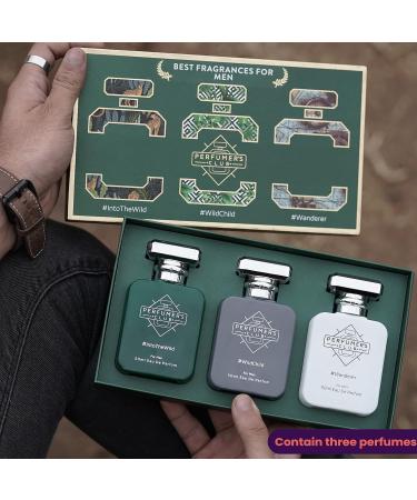 Perfumer's_Club "Best Fragrance for Men 2020" Gift Set of 3(Into The Wild + Wild Child + Wanderer) Upto 24 hrs lasting (Eau De Parfum)| Ideal gift for men | - Buy Online on GoSupps.com