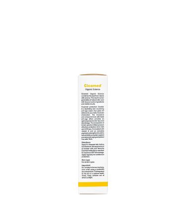 Cicamed Organic Science SPF 30+ Facial Protection - UVA/UVB, Anti-Pollution, Anti-Aging Sunscreen - Buy Online on GoSupps.com