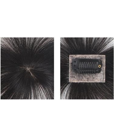 Bangs Hair Clip Bangs Hair Human Hair Bangs with Top Piece Clip in Seamless Topper&Fringe Extension 3D Natural Fringe Clip in Bangs Brazilian Non-remy Hair Pieces for Women Bangs Clip in Hair (Color Natural Color - Buy Online on GoSupps.com