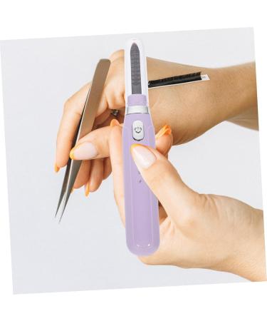 Healeved Electric Eyelash Curler Heater Heated Eyelash Curler Practical Lash Curler Handheld Lash Curler Makeup Tool Handheld Eyelash Curler Eyelash Accessory Caliper Household Abs Purple - Buy Online on GoSupps.com