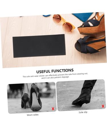 FOMIYES 8 Pairs Anti-Wear Sole Stickers | High-Heel & Sneaker Grip Pads | Non-Slip Insoles for Men | Durable Polyethylene Outsole Supplies - Buy Online on GoSupps.com