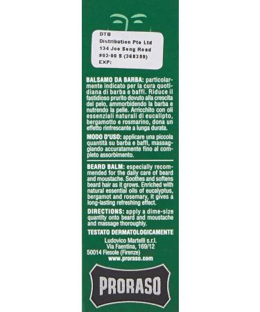 Proraso Beard Balm REFRESHING - Hydrating and Nourishing Formula for Your Beard - Buy Online on GoSupps.com