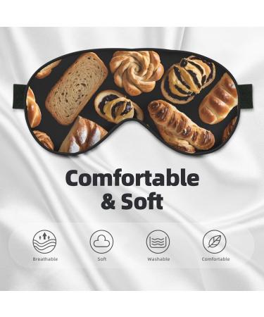 Sleep Mask for Women & Men - Reusable Soft Blackout Eye Masks | Perfect for Travel Camping & Better Sleep - Ideal Gifts - Buy Online on GoSupps.com