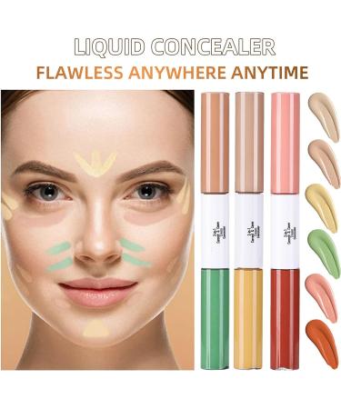 Liquid Concealer Make Up High Coverage Liquid Makeup Camouflage 3 Pieces Sweatproof Cosmetics Everyday Contouring Solution - Buy Online on GoSupps.com