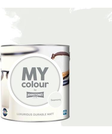 Johnstone's Luxurious Durable Matt Paint - Swansong 2.5L - Buy Online on GoSupps.com