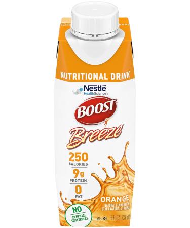 Boost Breeze Nutritional Drink (8 Fl Oz (Pack of 3) Orange) - Buy Online on GoSupps.com