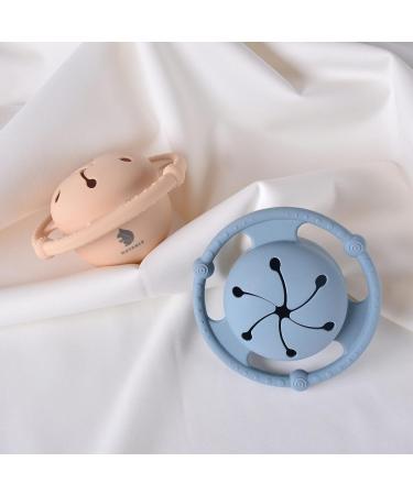 HOTABLE UFO Silicone Baby Snack Cup - Spill-Proof Toddler Container (Blue) - Buy Online on GoSupps.com