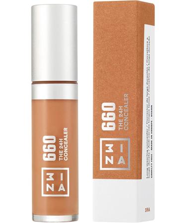 3INA MAKEUP The 24H Concealer 660 Long-Lasting Fluid Concealer Bronzer Light to Medium Coverage All Skin Types 1 g - Buy Online on GoSupps.com