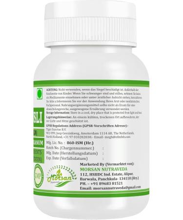 Morsan Nutraveda Safed Musli Chlorophytum Borivilianum 500mg 60 Capsules Kruiden Supplement 1 - Buy Online on GoSupps.com