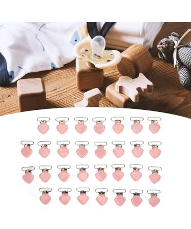 30 Galvanized Suspender Clips - DIY Pacifier Clips for Baby - High-Quality Durable International Shipping - Buy Online on GoSupps.com