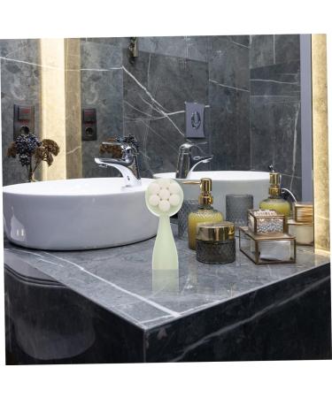 OHPHCALL Face Brush Silicone Exfoliating Pad Facial Cleaning Brush Face Massage Brush Travel Shave Soap Face Scrubber Brush for Massaging Skin Face Wash Silica Gel Household Facial Cleanser - Buy Online on GoSupps.com