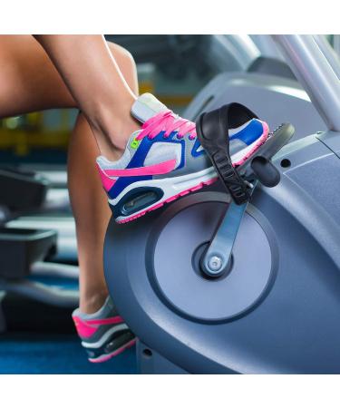2 Pairs Universal Exercise Bike Pedal Straps - 1.7 x 12 Inch for Home or Gym Cycle - Buy Online on GoSupps.com