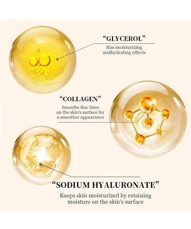24K Gold Under Eye Patches (30 Pairs) - Collagen Gel Mask for Dark Circles Puffiness and Wrinkles - Nourishing Gift for Men & Women - Buy Online on GoSupps.com