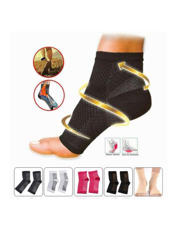 6 Pairs Dr Sock Soothers: Anti-Fatigue Compression Foot Sleeve Support Socks (S/M) - 6 Color Options - Buy Online on GoSupps.com