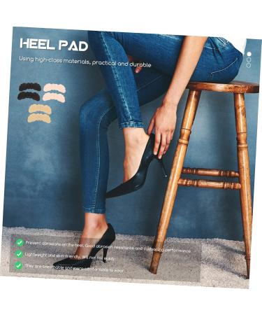 FOMIYES 6 Pairs High Heel Wear Pads & Anti-Slip Grips for Girls & Men - Self-Adhesive Inserts for Comfort & Stability - Buy Online on GoSupps.com