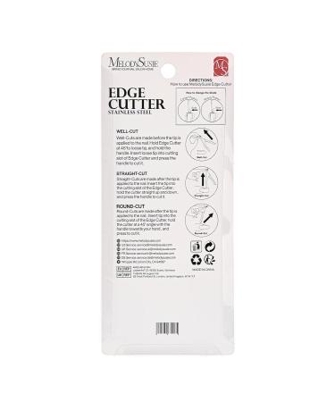 MelodySusie Nail Clippers - Manicure Tip Cutter for Artificial Gel & False Nails - Black | International Shipping Available - Buy Online on GoSupps.com