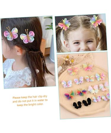 Beaupretty 7 Pairs Mesh Butterfly Hair Accessories Girls Kids Hair Clips Hair Clips Small Colorful Hair Barrette Creative Hair Clip Wedding Hair Clips Metal Miss Button Flannel - Buy Online on GoSupps.com