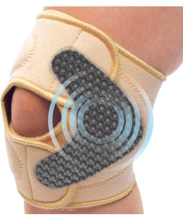 Buy Massaging Compression Knee Support Therapy Wrap - International Shipping Available - Buy Online on GoSupps.com